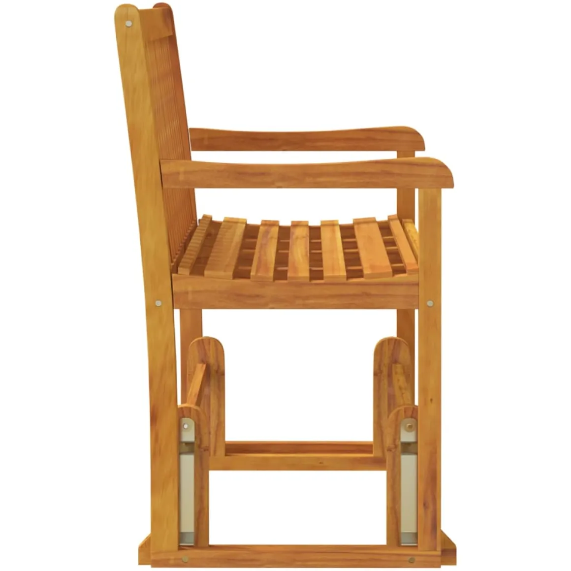 Banco balancín Tórtola madera maciza de acacia 97x110x58,5 cm