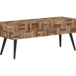 Banco Efendi teca reciclada natural 45x110x35 cm