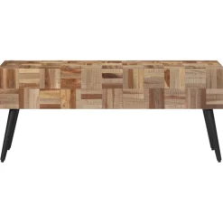 Banco Efendi teca reciclada natural 45x110x35 cm