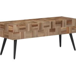 Banco Efendi teca reciclada natural 45x110x35 cm