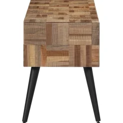 Banco Efendi teca reciclada natural 45x110x35 cm