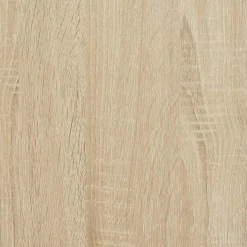 Banco zapatero Bruselas baúl + compartimentos abiertos roble claro 45x102x30,5 cm