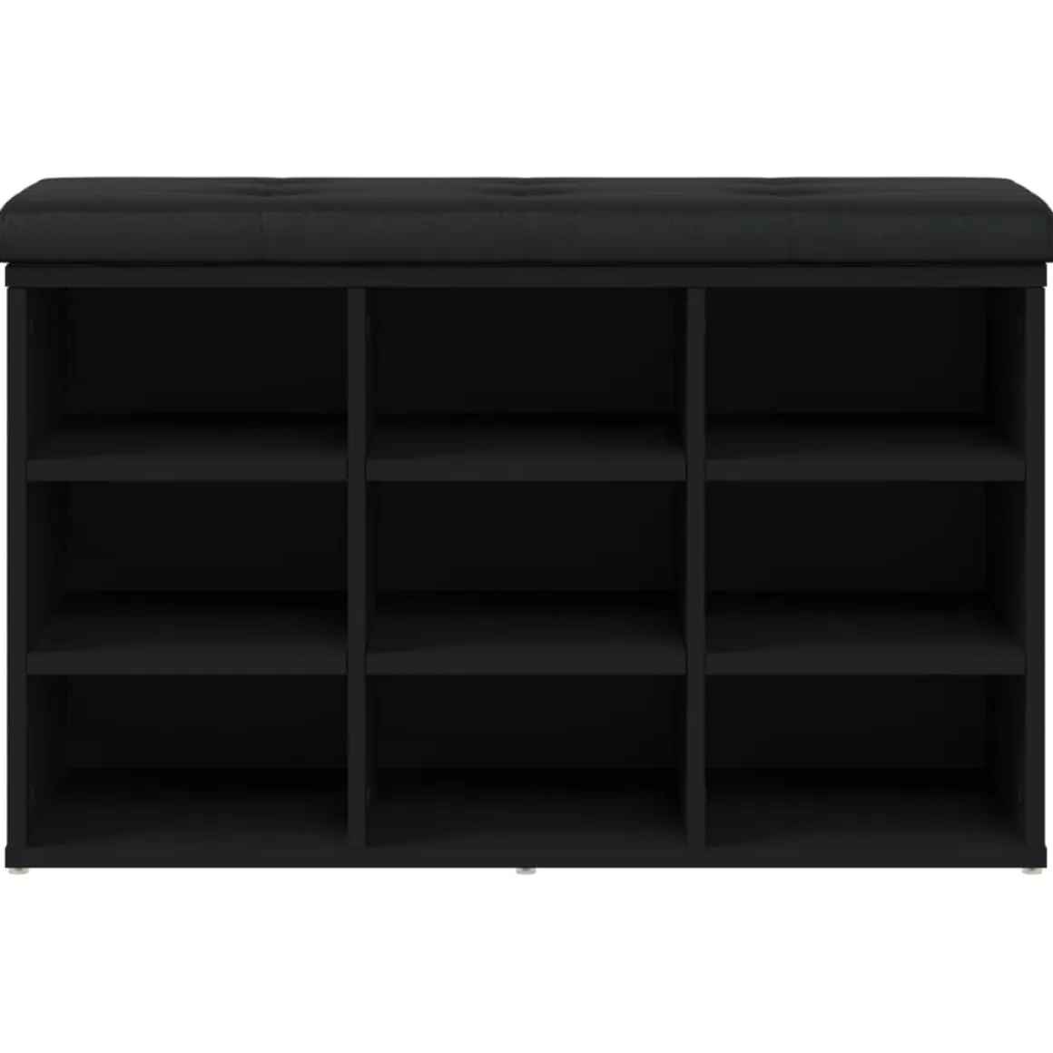 Banco zapatero Doll 9 estantes con asiento acolchado 50x82x32 cm
