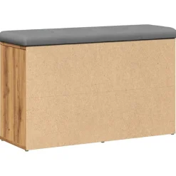 Banco zapatero Doll 9 estantes con asiento acolchado 50x82x32 cm