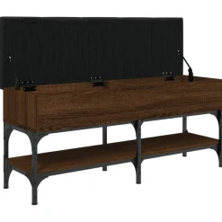 Banco zapatero Helena asiento + baúl + estante 45x102x32 cm