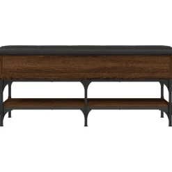 Banco zapatero Helena asiento + baúl + estante 45x102x32 cm