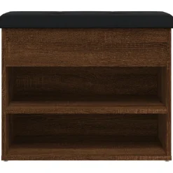 Banco zapatero Penny asiento + baúl + 2 estantes 50x62x32 cm