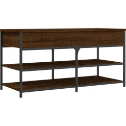 Banco zapatero Urma 2 estantes 50x100x42,5 cm