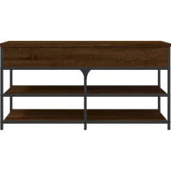 Banco zapatero Urma 2 estantes 50x100x42,5 cm