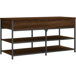 Banco zapatero Urma 2 estantes 50x100x42,5 cm