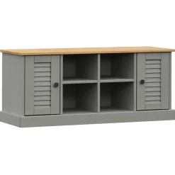 Banco zapatero Vigo 4 huecos + 2 puertas 45x106x35 cm
