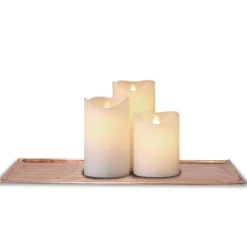 Bandeja decorativa 56 x 15 cm cobre