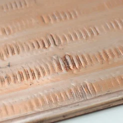 Bandeja decorativa 56 x 15 cm cobre