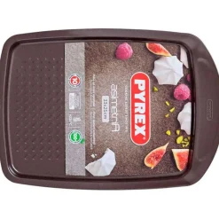 Bandeja para horno Asimetría Pyrex antiadherente inox 25x33 cm
