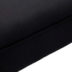 Banqueta Homcom acolchada negro 51x102x31 cm