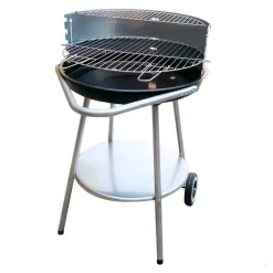 Barbacoa de carbón Aktive Barbecue 2 parrillas 4 alturas inox