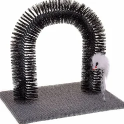 Base con juegos y rascador para gatos 34x25x34 cm