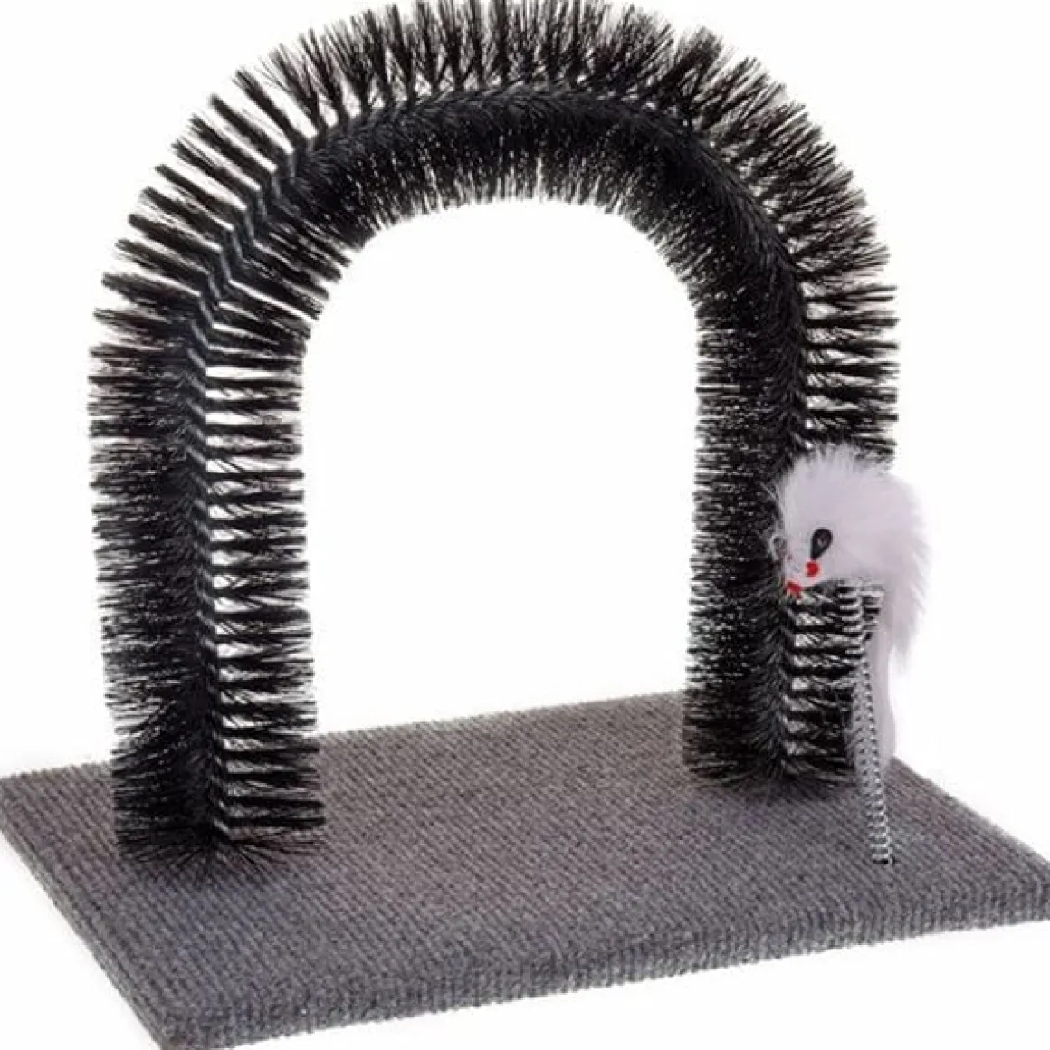 Base con juegos y rascador para gatos 34x25x34 cm