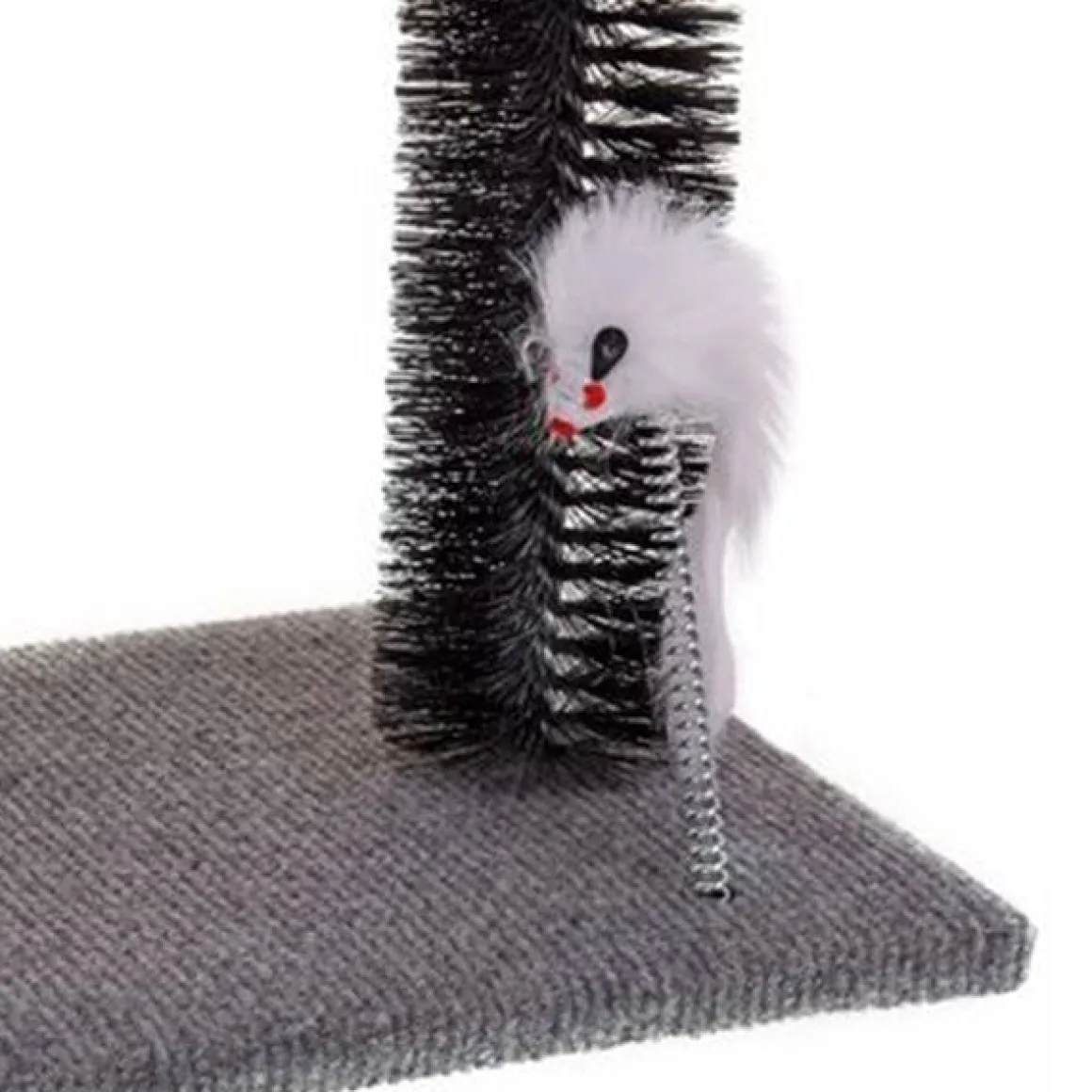 Base con juegos y rascador para gatos 34x25x34 cm