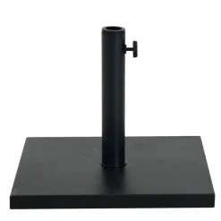 Base de sombrilla Outsunny con botón de bloqueo 35/38/48mm negro 43x40x40 cm