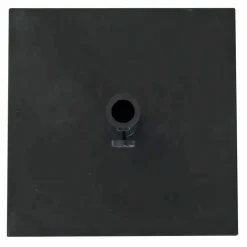 Base de sombrilla Outsunny con botón de bloqueo 35/38/48mm negro 43x40x40 cm