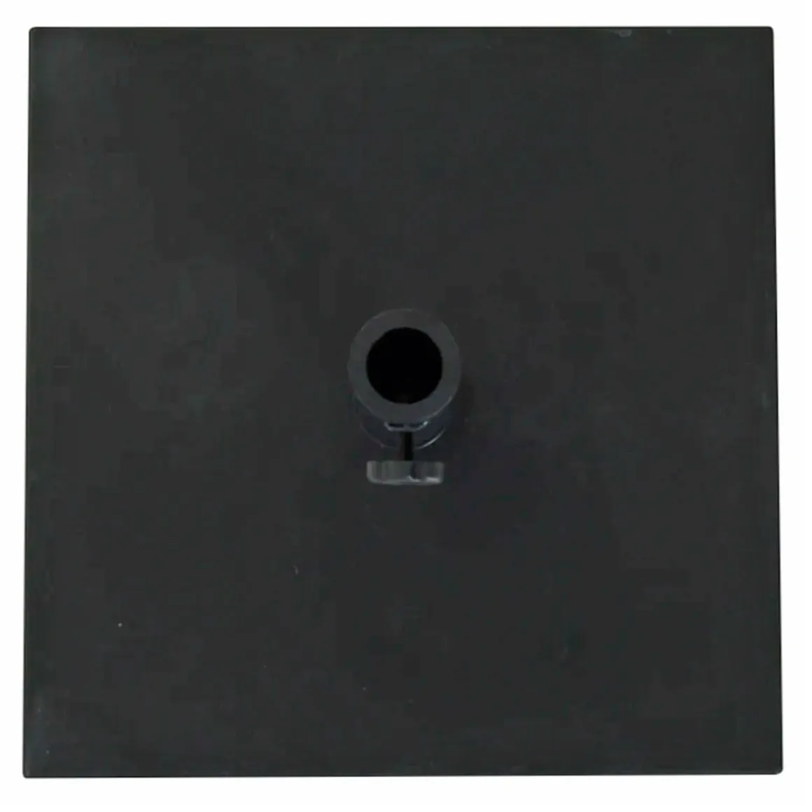 Base de sombrilla Outsunny con botón de bloqueo 35/38/48mm negro 43x40x40 cm
