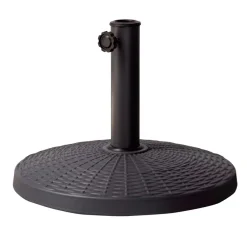 Base para sombrilla Aktive Garden forma redonda 10kg antracita 33,5xØ44,5 cm