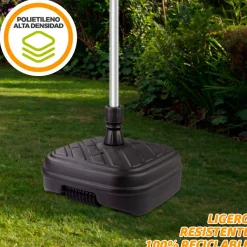 Base para sombrilla Aktive Garden forma cuadrada 48kg 40x56x56 cm