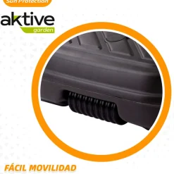 Base para sombrilla Aktive Garden forma cuadrada 48kg 40x56x56 cm