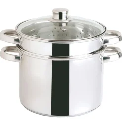 Batería de cocina 4 piezas Gastro Fresh Quid acero inoxidable Ø22 cm