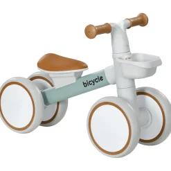 Bicicleta sin pedales Mini Aiyaplay 4 ruedas + asiento ajustable +1A 39x27x56 cm