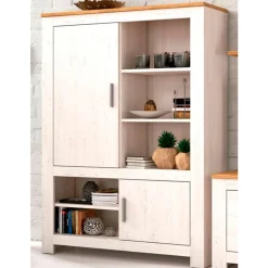 Bodeguero Roncal 2 puertas 159x112x37 cm