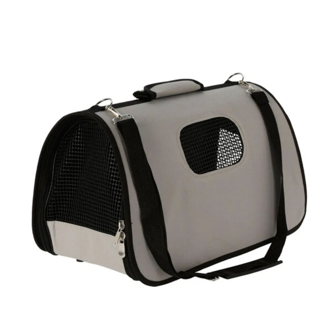 Bolsa transportín pequeñas mascotas con asa 25x25x43 cm