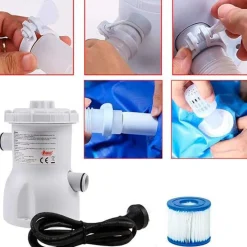 Bomba depuradora de agua para piscina 15W