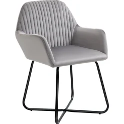 Butaca Daisy Homcom base cruzada 85x60x56,5 cm