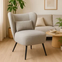 Butaca Elle respaldo circular 76x73,5x78 cm