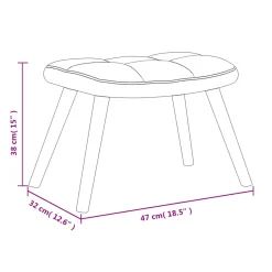 Butaca Harry asiento curvado + reposapiés