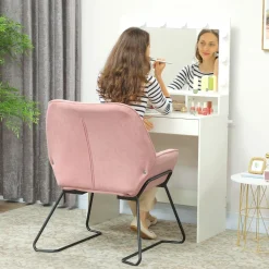 Butaca Mayra Homcom patas U 87x70x67,5 cm