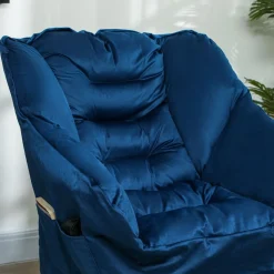 Butaca Nube Homcom con reposapiés 100x80x78 cm