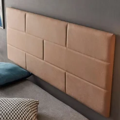 Cabecero Brick Matris tapizado diseño ladrillos tela antimanchas