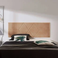 Cabecero Rombos rectangular tela
