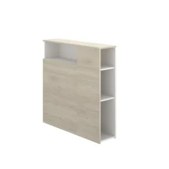 Cabezal para cama Ten compartimentos laterales 95x97,5x23,5 cm