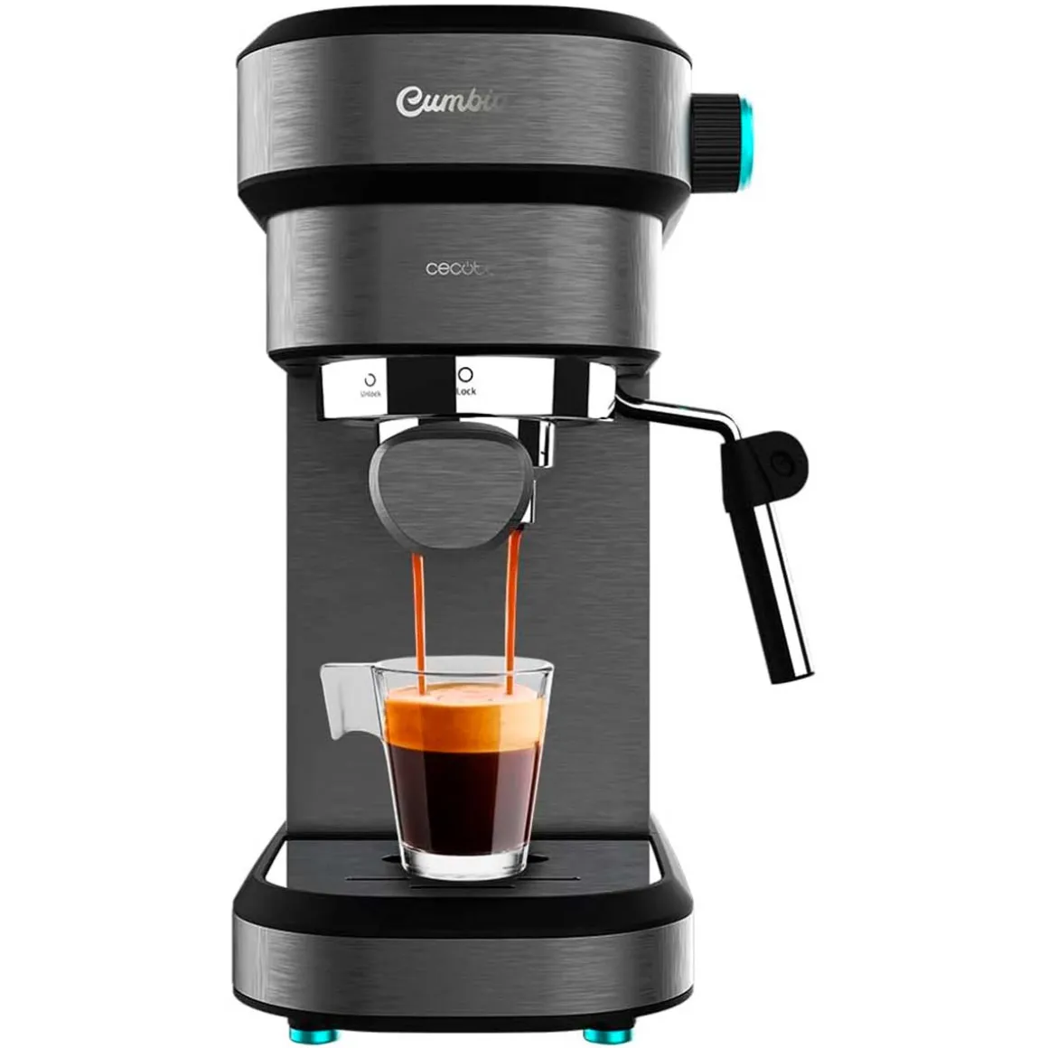 Cafetera Cecotec Cafelizzia 890 1350W 1,1L brazo portafiltros doble