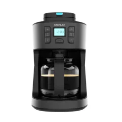 Cafetera de goteo Cecotec Coffee 66 Grind&Drop 12 tazas acero inox negro