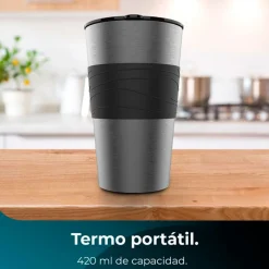 Cafetera de goteo Cecotec Coffee 66 Drop & Go 700W 420ml con termo inox