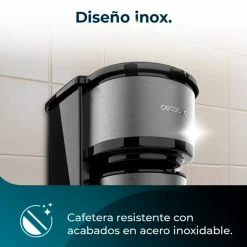 Cafetera de goteo Cecotec Coffee 66 Drop & Go 700W 420ml con termo inox