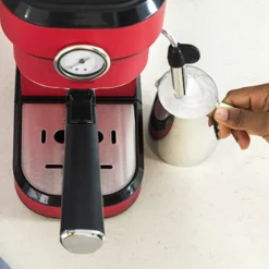 Cafetera espresso Cecotec Cafelizzia 790 Shiny Pro rojo