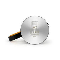 Cafetera italiana Bra A170416 Full Induction acero inoxidable negro 180 ml