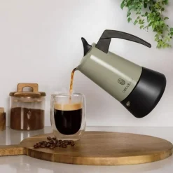 Cafetera italiana Piccolina 600 6 tazas acero inoxidable 300 ml