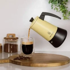 Cafetera italiana Piccolina 600 6 tazas acero inoxidable 300 ml